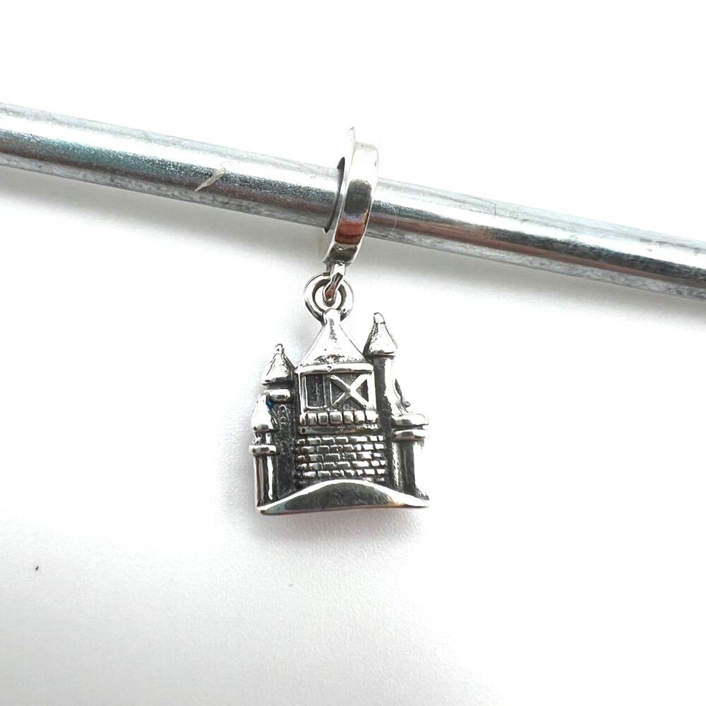 NEW Disney Castle Dangle Charm for European Charm Bracelet - Picture 2 of 4
